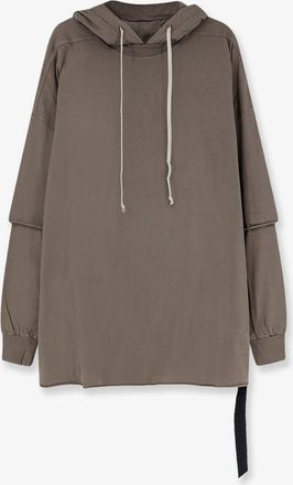 Rick Owens Felpa Tommy Hustle in cotone - DRKSHDW - gender_Man