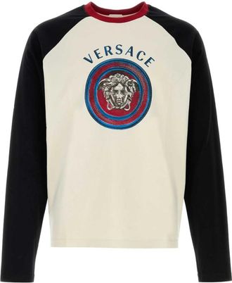 Versace Off White Graphic T-Shirt