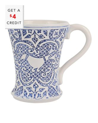 Vietri Vietri Uccello Blu Mug With $6 Credit