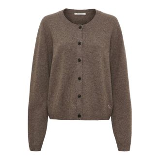 BTF-CPH Btfcph - Yak Cardigan - Dames - Truien - Beige - Maat: XL Wol