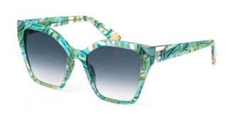Furla SFU686V 0VBB Womens Sunglasses Green Size 54