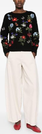 Alice & Olivia Teanna Sweater - Black