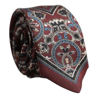 Dolce & Gabbana Necktie - Heren - Accessoires - Veelkleurig - Maat: ONE Size Zijde