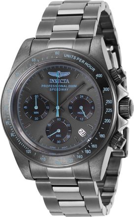 Invicta Speedway 27772 Heren Horloge - Quartz Uurwerk - Roestvrij Staal met grijze Wijzerplaat - 39mm