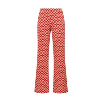 Maliparmi Wide Trousers, female, Red, Size: 2XS Diamond Glow Trousers