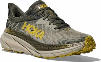 Hoka One One Mens Challenger Atr 7 Shoes - D In Olive Haze/forest Cover