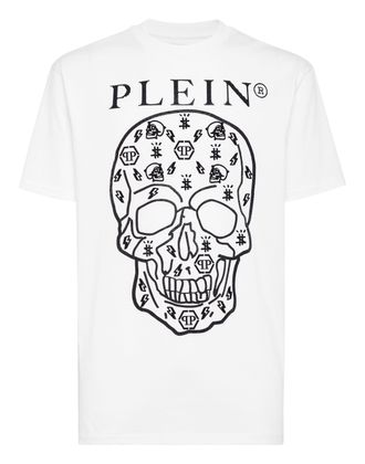 Philipp Plein T-shirt Round Neck SS with Crystals