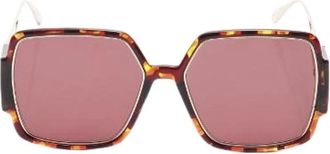 Dior Pre-owned Accessories, female, Brown, Size: ONE SIZE Pre-owned Plastic Sunglasses