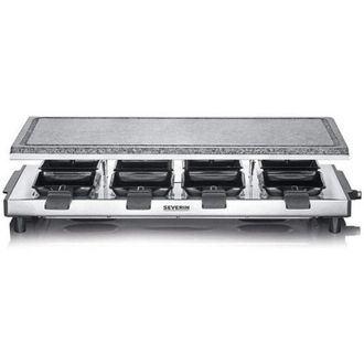Severin Appareil A Raclette - Severin - Rg2374 - 8 Personnes - Revetement Anti-adh&eacute;sif - 1500 W - Noir