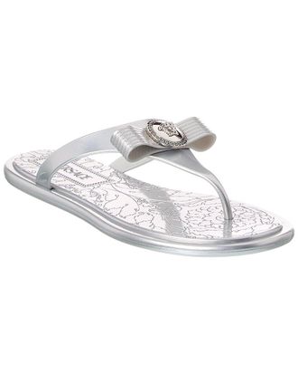 Versace Ribbon Rubber Sandal