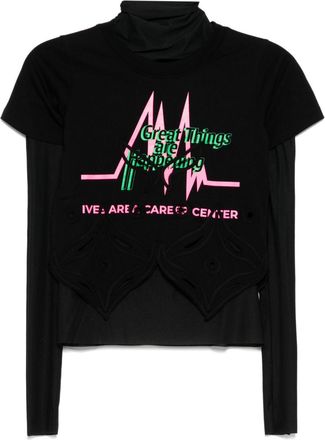 Conner Ives T-shirt The Schiffli - Nero