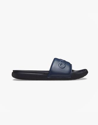 Crocs Mens Crocs CROCS ALL DAY Mens Sliders Navy - Abisso Blue - Size: 12