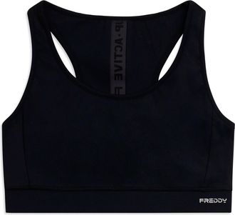 Freddy Top sportivo con retro a vogatore e inserto con logo