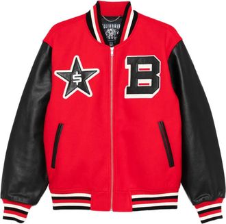 Billionaire Boys Club Bomber con applicazione - Rosso