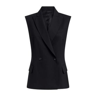 Pantaloni Torino Blazers, female, Black, Size: 2XL Sleeveless Blazer