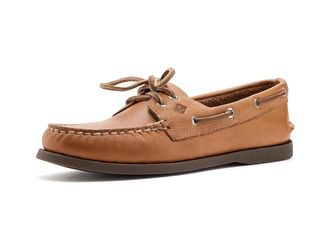 Sperry Top-Sider AO 2 Eye Womens Flat Shoes Brown : 9.5 M (B), Leather