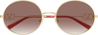Valentino Sunglasses Vg0027 S 003 Gold/Red Women