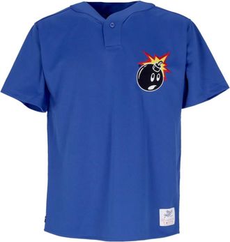 The Hundreds Adam Practice Jersey - Heren - Polos - Blauw - S - Polyester - Tops