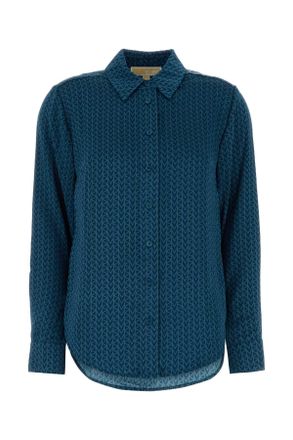 Michael Kors Printed Satin Shirt