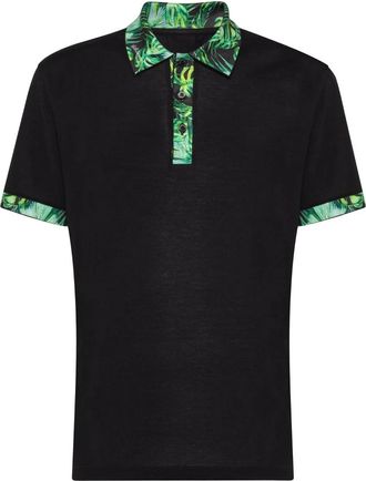 Billionaire Boys Club Polo Shirt SS Palms - Heren - Polos - Zwart - S - Katoen - Tops