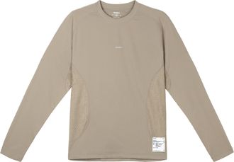 SATISFY Mesh Panel Long-Sleeve Shirt