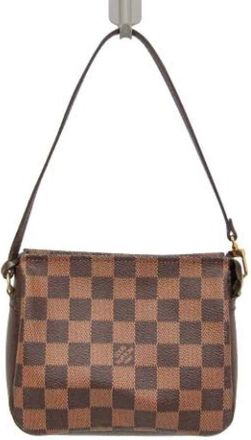 Louis Vuitton Pre-owned Makeup Pouch N51982 - Dames - Vintage Schoudertas - Bruin - ONE Size - Vintage