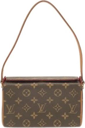 Louis Vuitton Pre-owned Mini Bag - Dames - Vintage Mini Tas - Bruin - ONE Size - Vintage