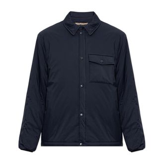 Burberry Dalewood Overshirt - Heren - Zomerjassen - Blauw - XL - Leer - Jassen