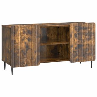 vidaXL Mueble De Tv Roble Ahumado 102 X 34,5 X 52 Cm Vidaxl