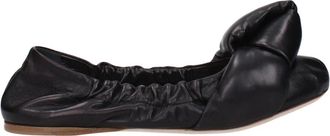 Miu Miu Leren Ballerinas - Dames - Ballerinas - Zwart - 38 EU - Leer - Schoenen