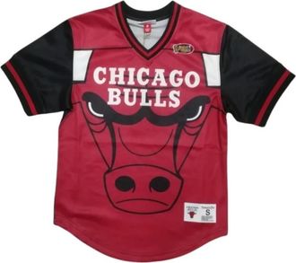 Mitchell & Ness T-Shirts - Heren - T-shirts - Rood - S - Tops