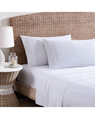 Tommy Bahama Solid 100% Cotton Percale Sheet Set