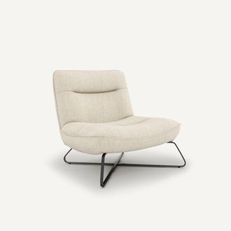 AM.PM Fauteuil, stof in zuiver linnen, Helma