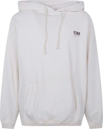 Golden Goose Felpa con cappuccio Star - - Sweatshirts & Hoodies - Donna - Grigio - XS