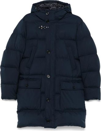 Fay Hooded Down Parka - Heren - Parka Jassen - Blauw - XL - Jassen
