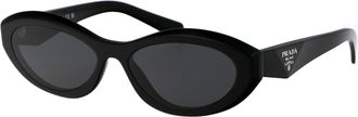 Prada Womens Sunglasses Black Acetate