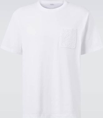 Loewe T-shirt Anagram in jersey di cotone