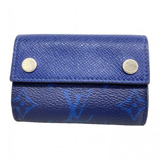 Louis Vuitton Blue Long Wallet (Tri-Fold) (Pre-Owned)