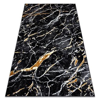 RugsX RugsX Allure Rug in Black | Size: 180 cm x 270 cm