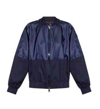 Moncler Navy Gobie Bomber Jacket Size L