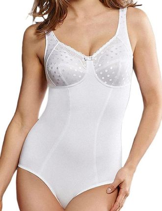 Anita Womens Comfort Airita Corselet Body - Crystal - White - Size 46E