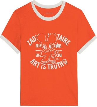 Zadig&Voltaire Woos Ringer Graphic T-shirt