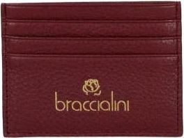 Braccialini Basic Card Holder - Dames - Portefeuilles - Rood - ONE Size - Leer - Accessoires