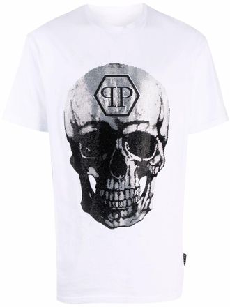 Philipp Plein T-shirt con decorazione - Bianco