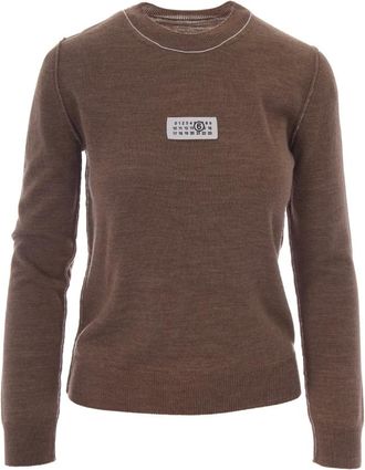 Maison Margiela Mujer, Jerseys, Marr&oacute;n, Talla: M