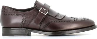 Henderson Single Buckle - Heren - Nette schoenen - Bruin - 45 EU - Leer - Schoenen