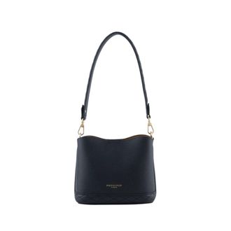 Pourchet Tassen, Dames, Blauw, ONE Size, Leer, Le Manhattan - Nano
