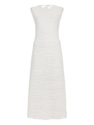 Proenza Schouler Laura textured sleeveless midi dress