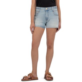 Kut from the Kloth Jane Mid Rise Denim Shorts in Charity at Nordstrom Rack, Size 12