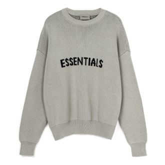 Fear of God FW21 Knit Pullover Sweater Green Concrete FOG-FW21-108